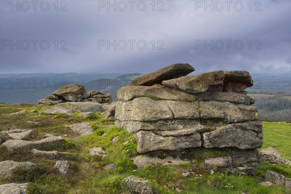 Rock formations Teufelskanzel