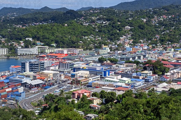 View over the harbour