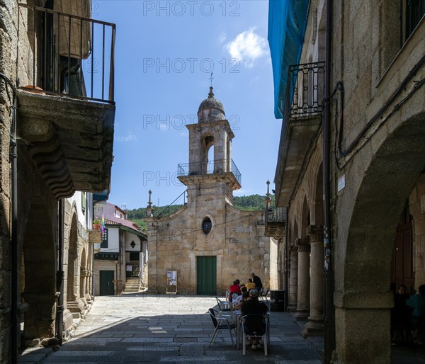 Historic buildings in centre of medieval town