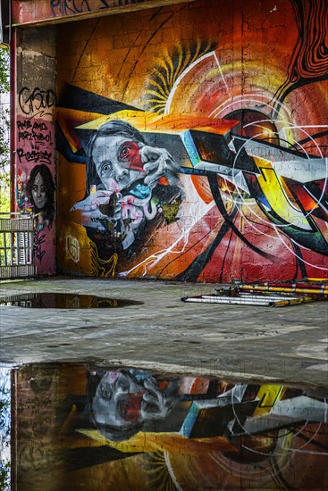 Graffiti on Teufelsberg