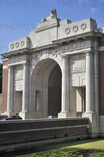 The Menin Gate Memorial to the Missing