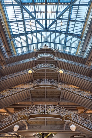 Staircases in the exclusive department stores' La Samaritaine