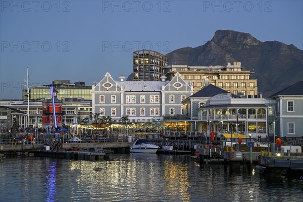 View of Table Mountain from the Victoria and Alfred Waterfront