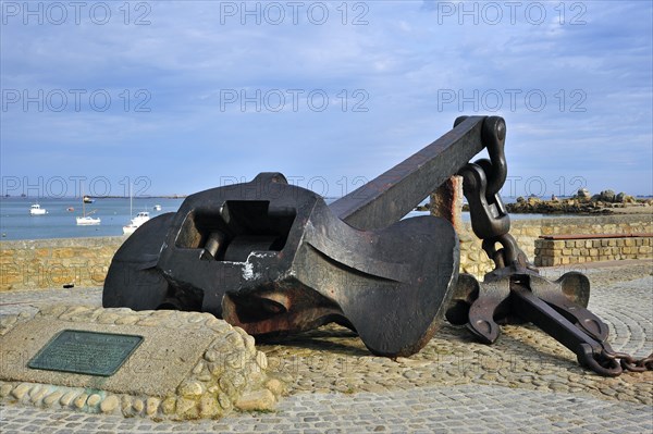 Anchor of the Amoco Cadiz oil tanker