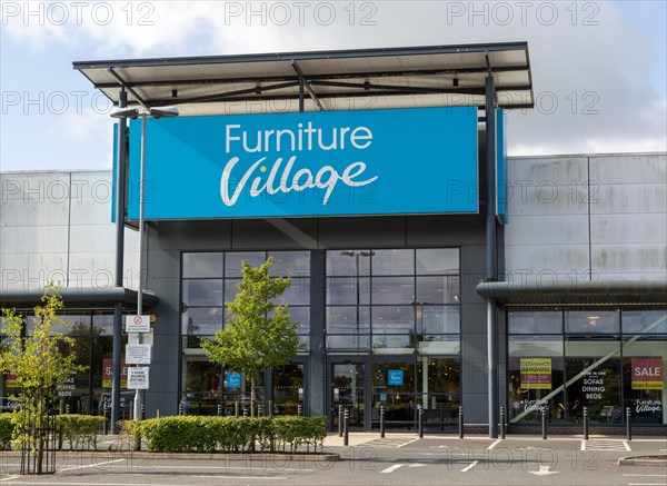 Furniture Village shop store at Futura Park retail park