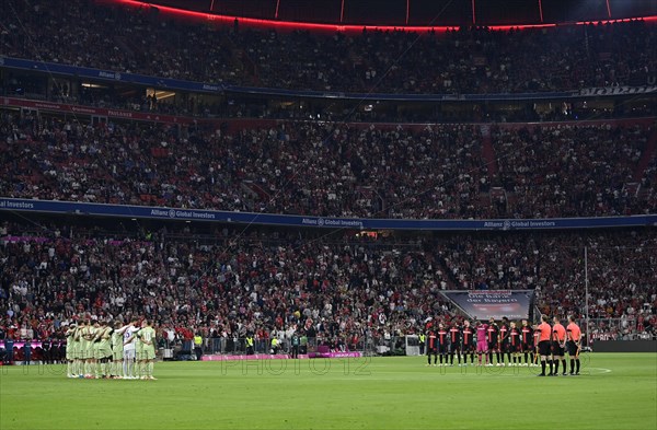 Minute of silence for the victims of the natural disasters in Morocco and Libya