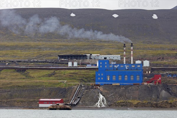Power station at Barentsburg