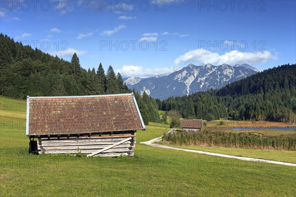 Wooden hut