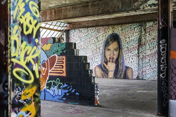 Graffiti on Teufelsberg