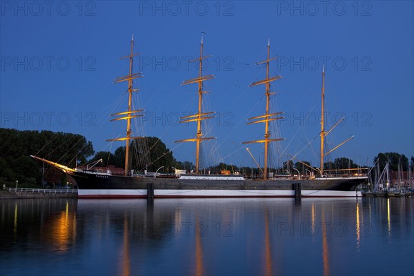The museum sailing ship Passat