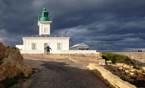 Phare de Petra lighthouse near L'ile-Rousse