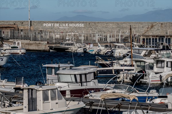 The port of L'ile-Rousse is a paradise for pleasure boaters. The harbour town is located in the north-west of the Mediterranean island of Corsica