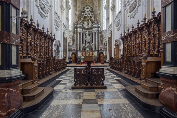 Chancel with altar