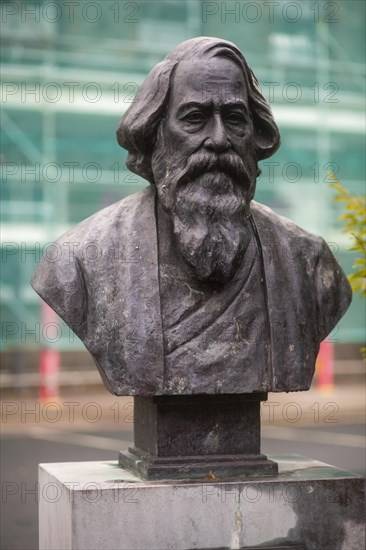 A statue of Rabindranath Tagore