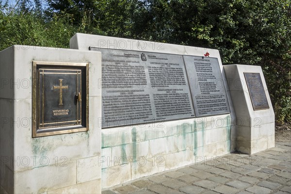 First World War One memorial to Dr John McCrae