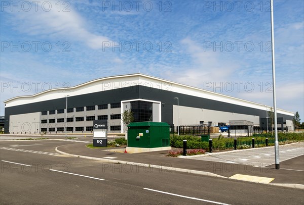 New EQ warehousing and distribution centre building