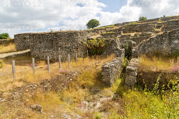 San Cibrao de Las hill fort Castro Culture archeological site
