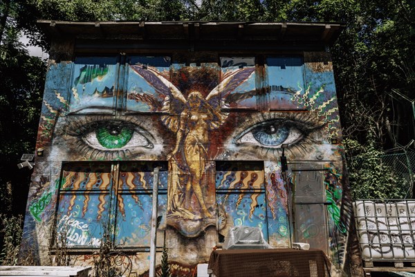 Graffiti on Teufelsberg