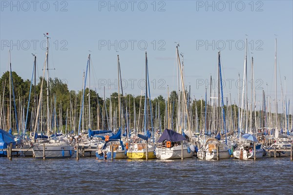 Sailing boats at Lake Steinhude