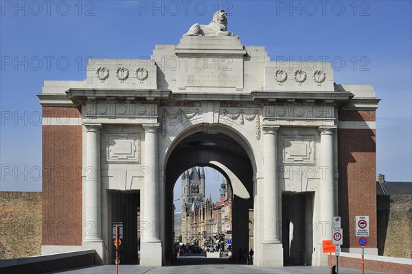 The Menin Gate Memorial to the Missing