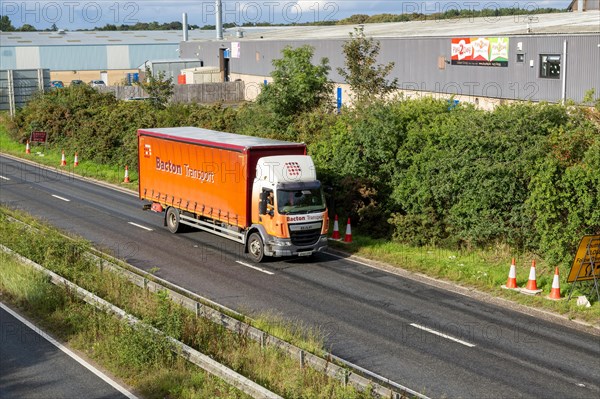 Bacton Transport DAF lorry