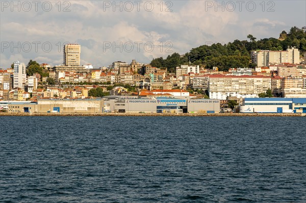 Frigorificos de Vigo storage facility building on waterfront