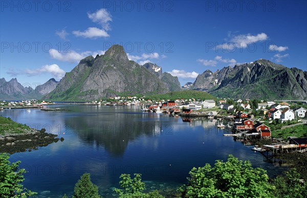 The fishing village Reine