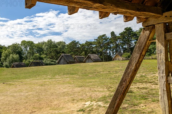 Wood and thatch buildings at West Stow