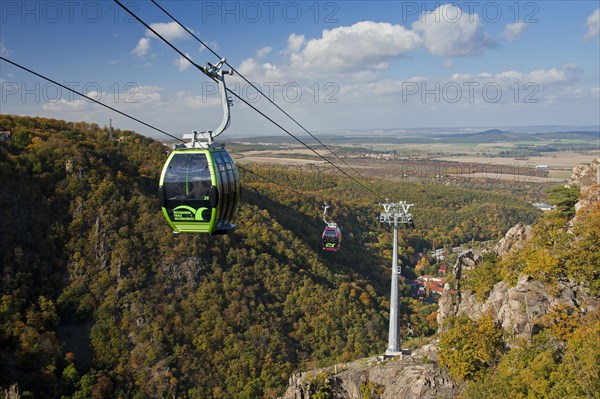 Cable car from Thale to the Hexentanzplatz