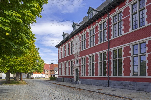 17th century abbess house of the Cistercian Maagdendale abbey at Oudenaarde