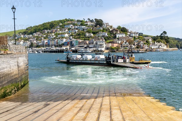 Vehicle ferry to Kingswear leaving from Dartmouth