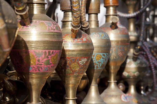 Close-up of Indian water pipes