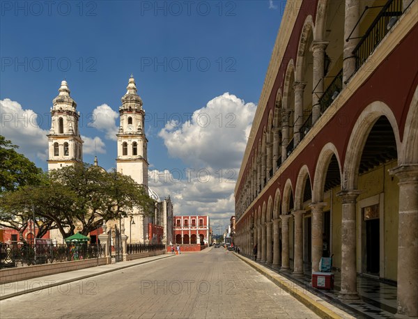 Historical Spanish colonial buildings