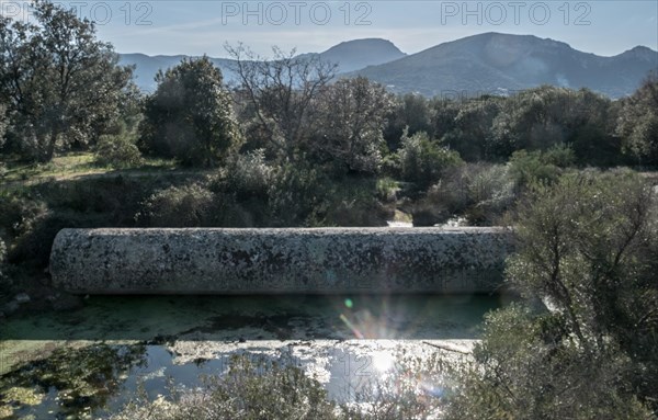 The monolith of Corbara. In 1828