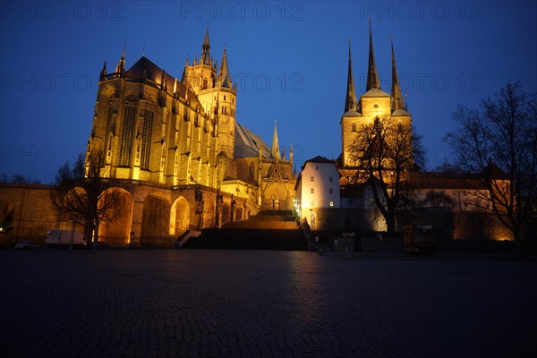 Cathedral by night