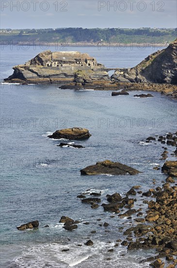 Vauban fortress at the Pointe des Capucins at Roscanvel