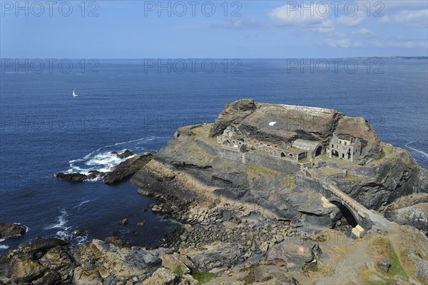 Vauban fortress at the Pointe des Capucins at Roscanvel