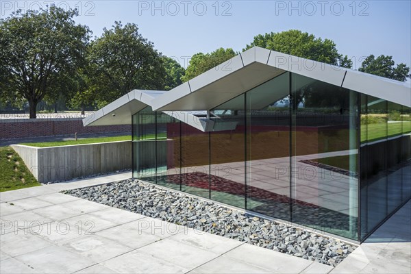 Visitor centre of the Lijssenthoek Military Cemetery