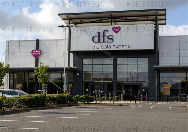 Dfs sofa experts shop store at Futura Park retail park