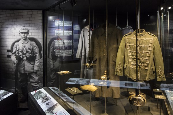 German First World War One uniforms at the In Flanders Fields Museum