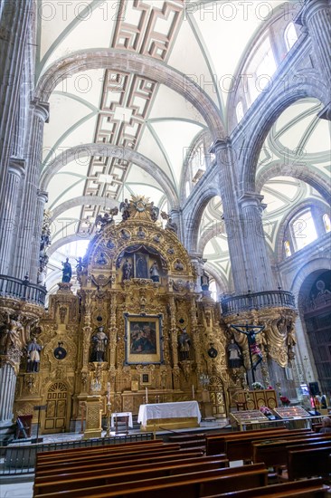 Grand altar inside cathedral church
