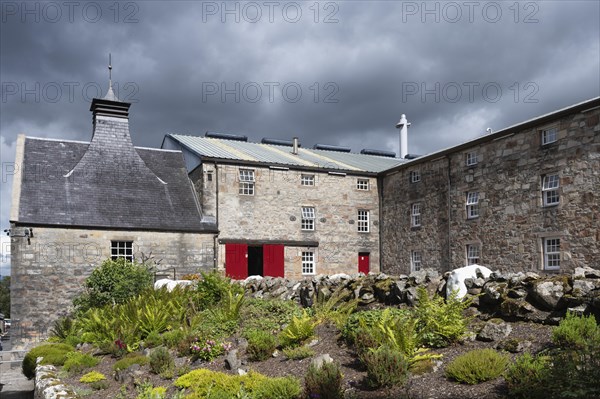 The Glenmorangie whisky distillery near Tain