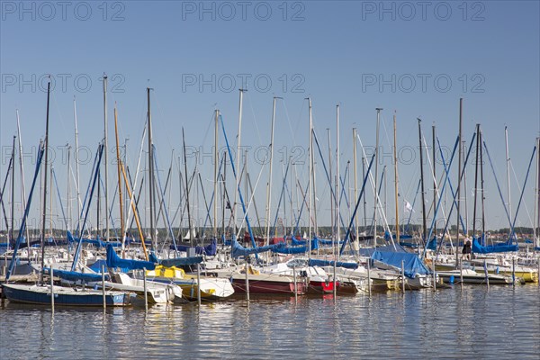 Sailing boats at Lake Steinhude