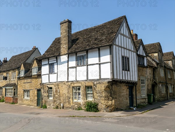 Historic houses in the village of Lacock