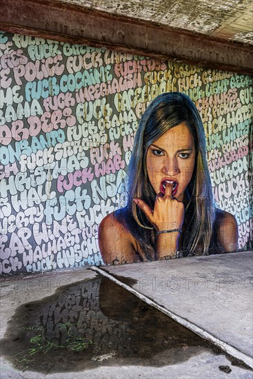 Graffiti on Teufelsberg