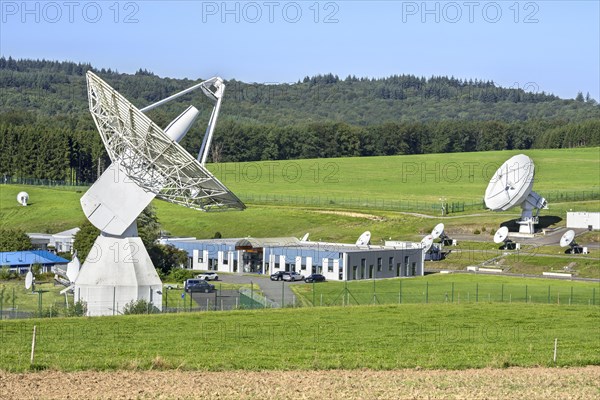 Galileo antennas at the Redu Station