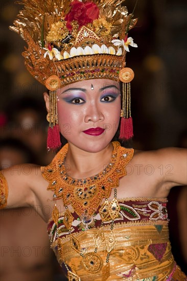 Gorgeous dancer at Kecak Dance