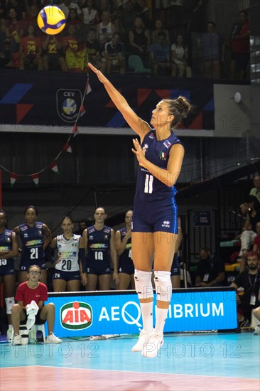 Anna DANESI Italy servingVolleyball