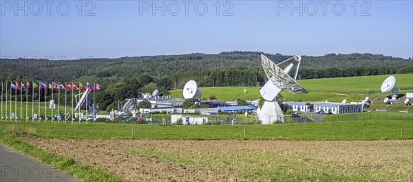 Galileo antennas at the Redu Station