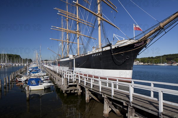 The museum sailing ship Passat